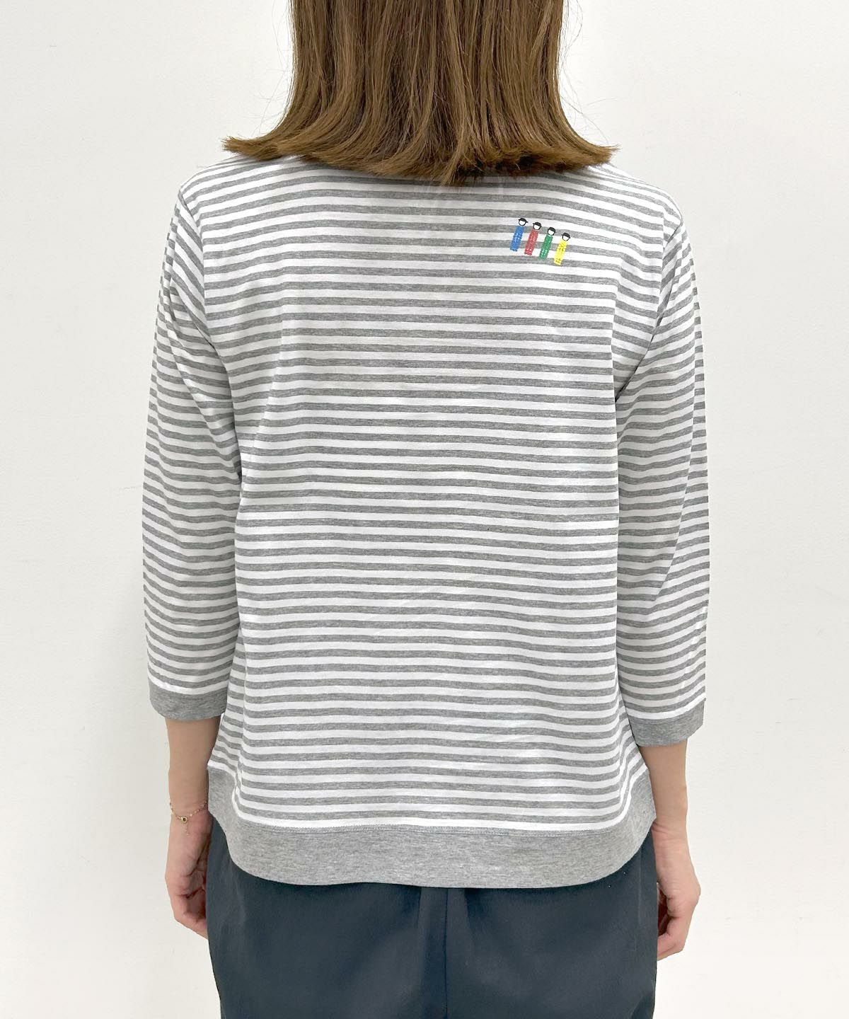 モデル着用画像(グレー)