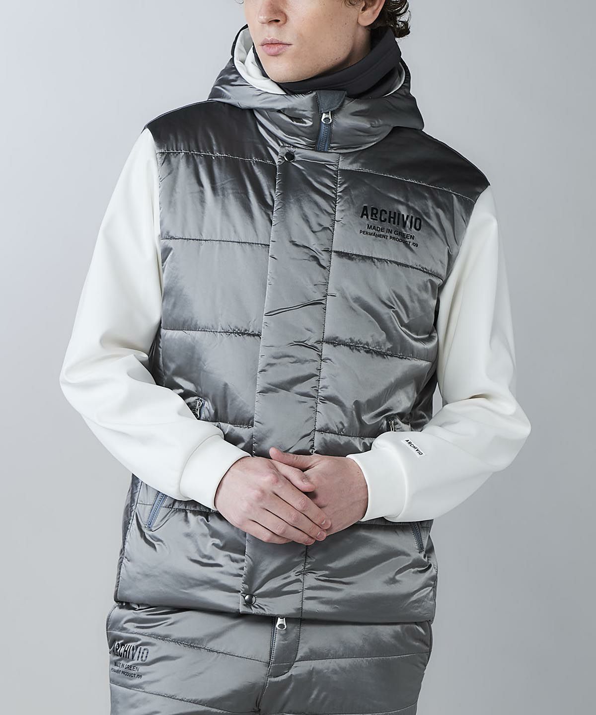 モデル着用画像(グレー)