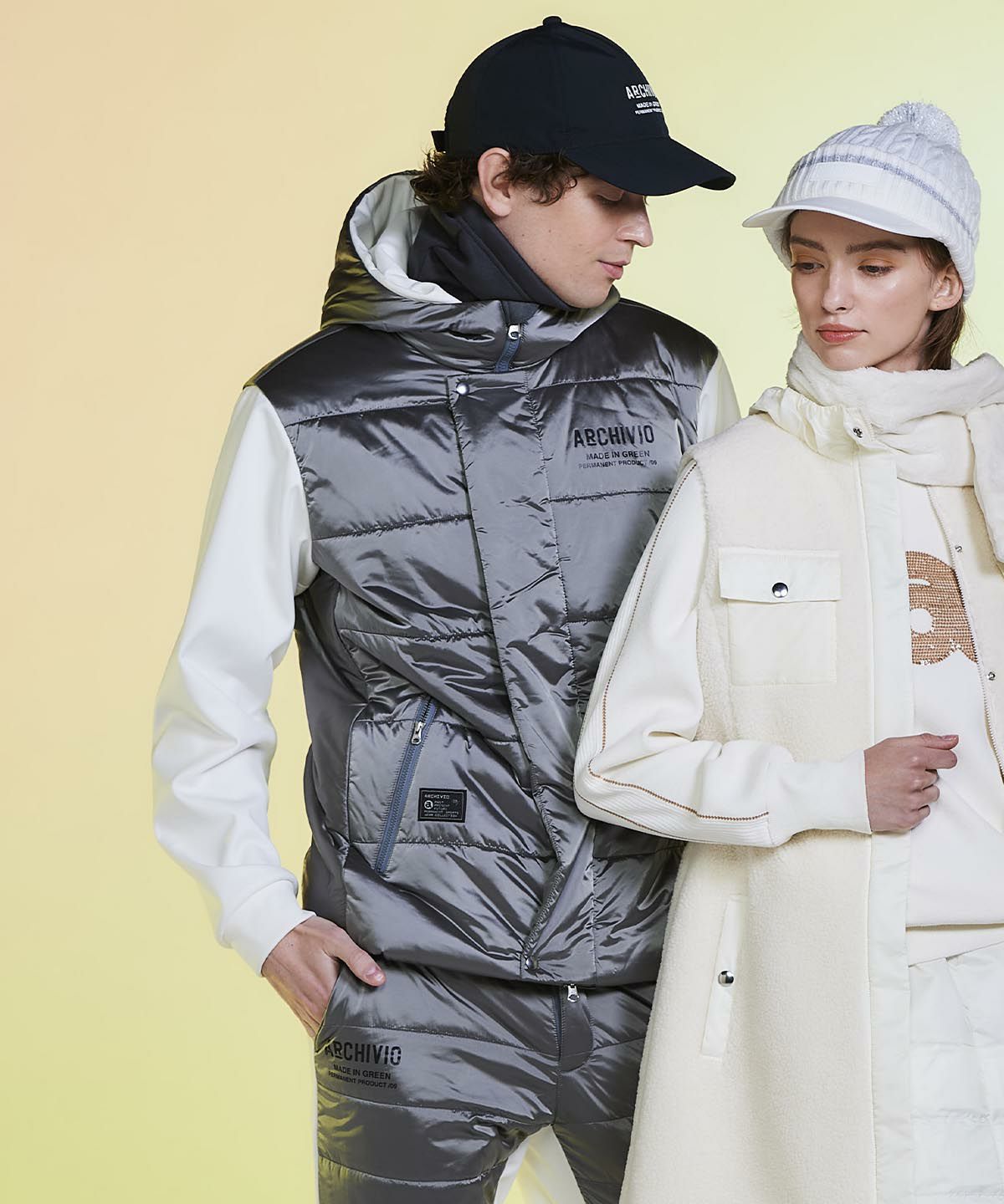 モデル着用画像(グレー)