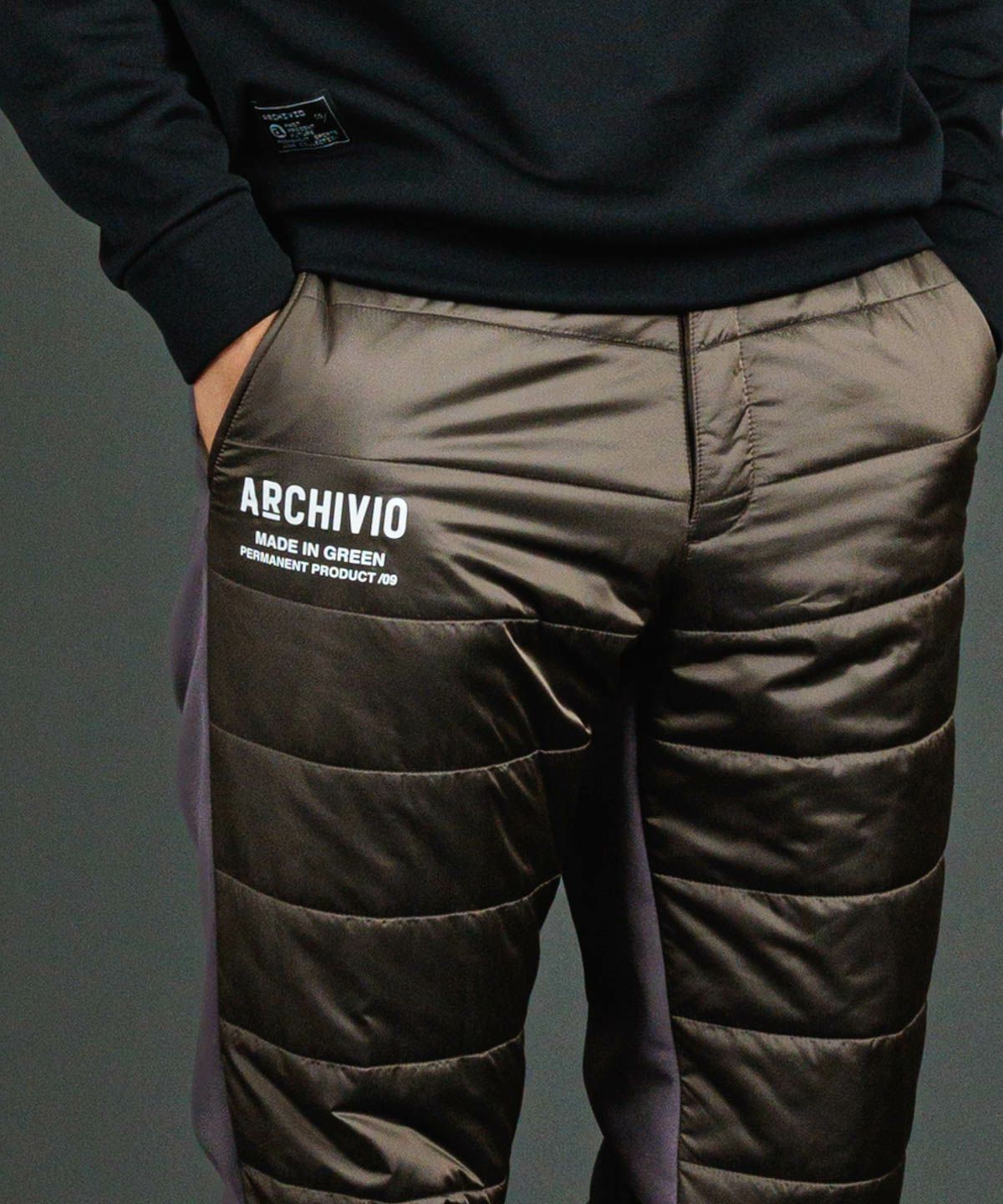 モデル着用画像(カーキ)