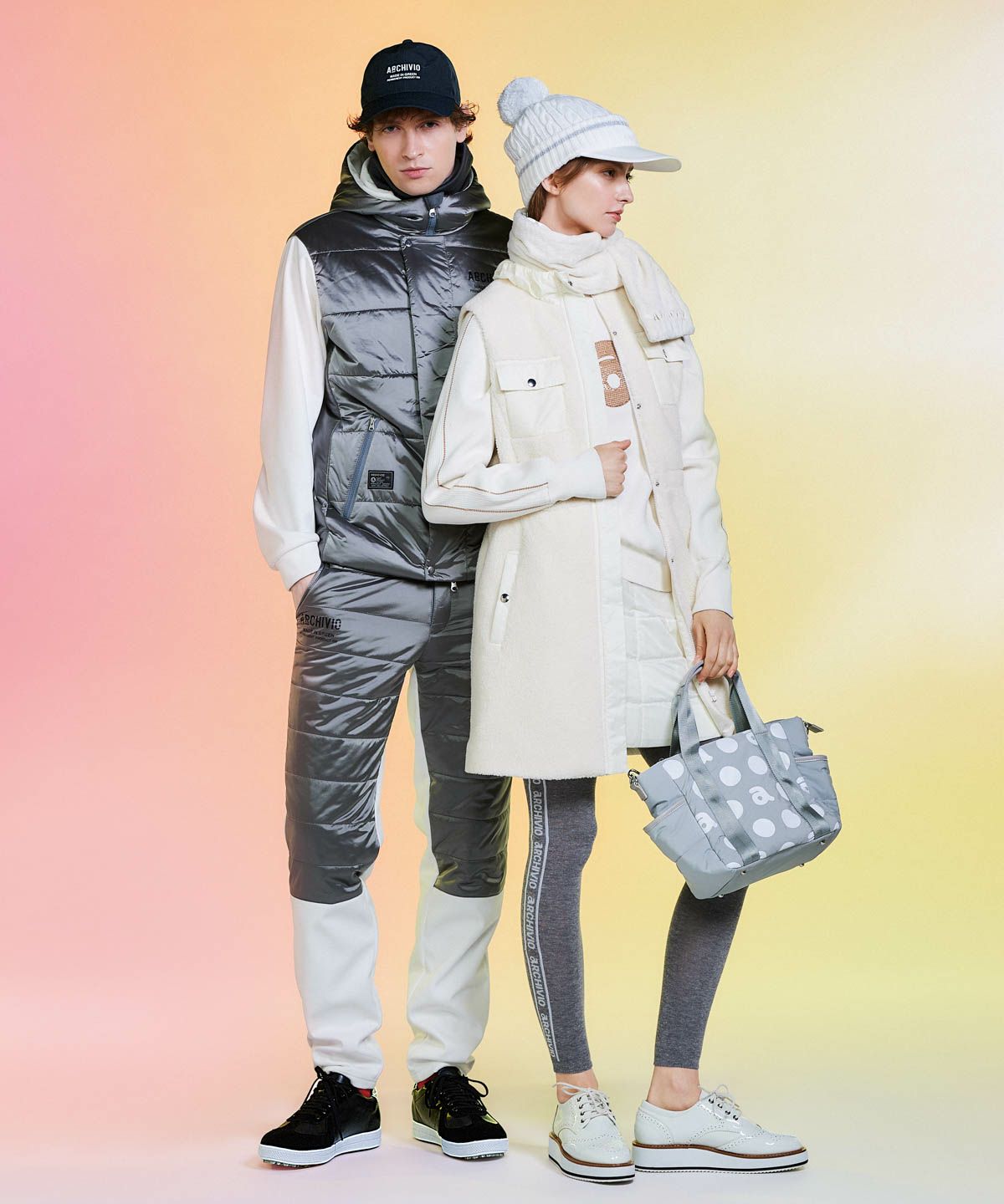 モデル着用画像(グレー)