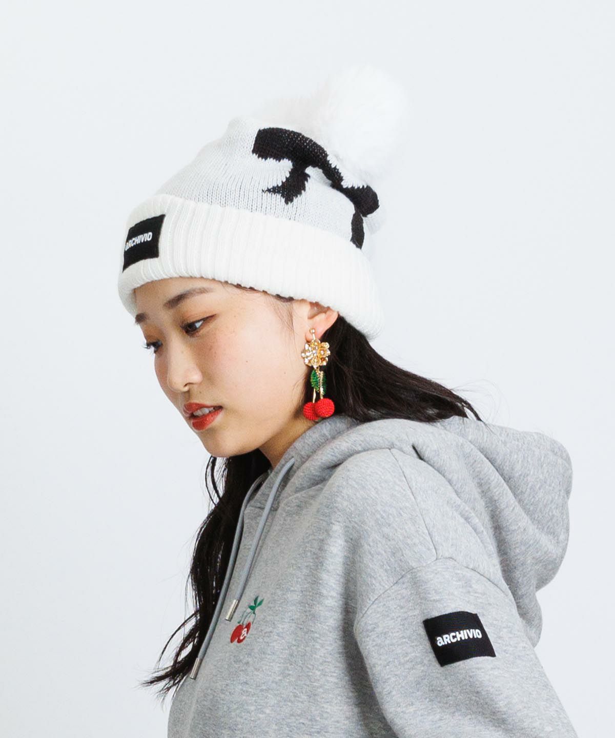 ボンボンニット帽|アルチビオ - ゴルフウェアや婦人服通販