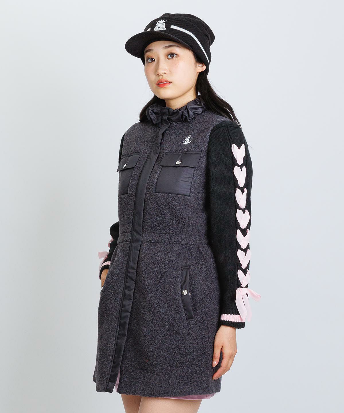 モデル着用画像(グレー)