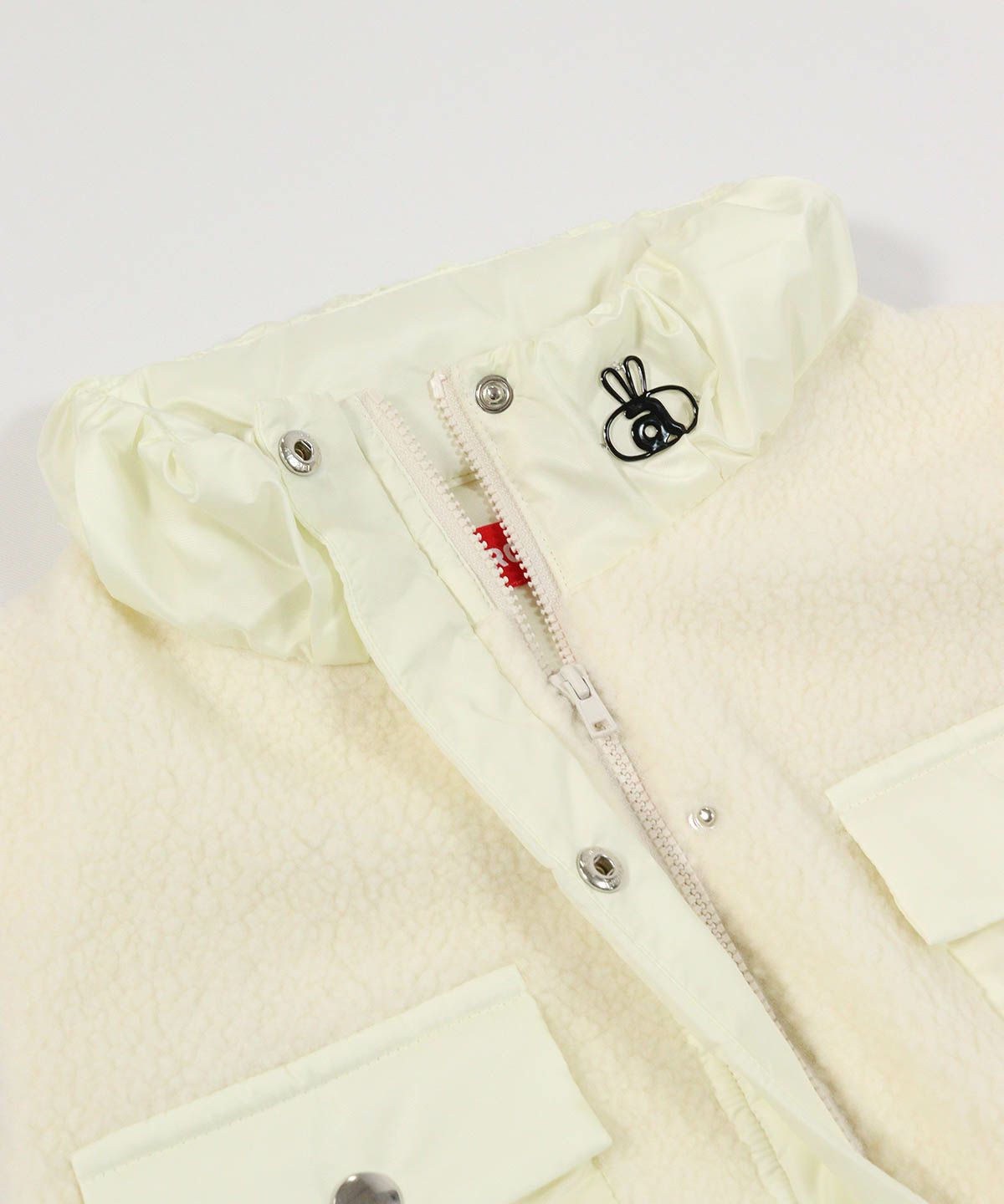 ボタン(ホワイト)