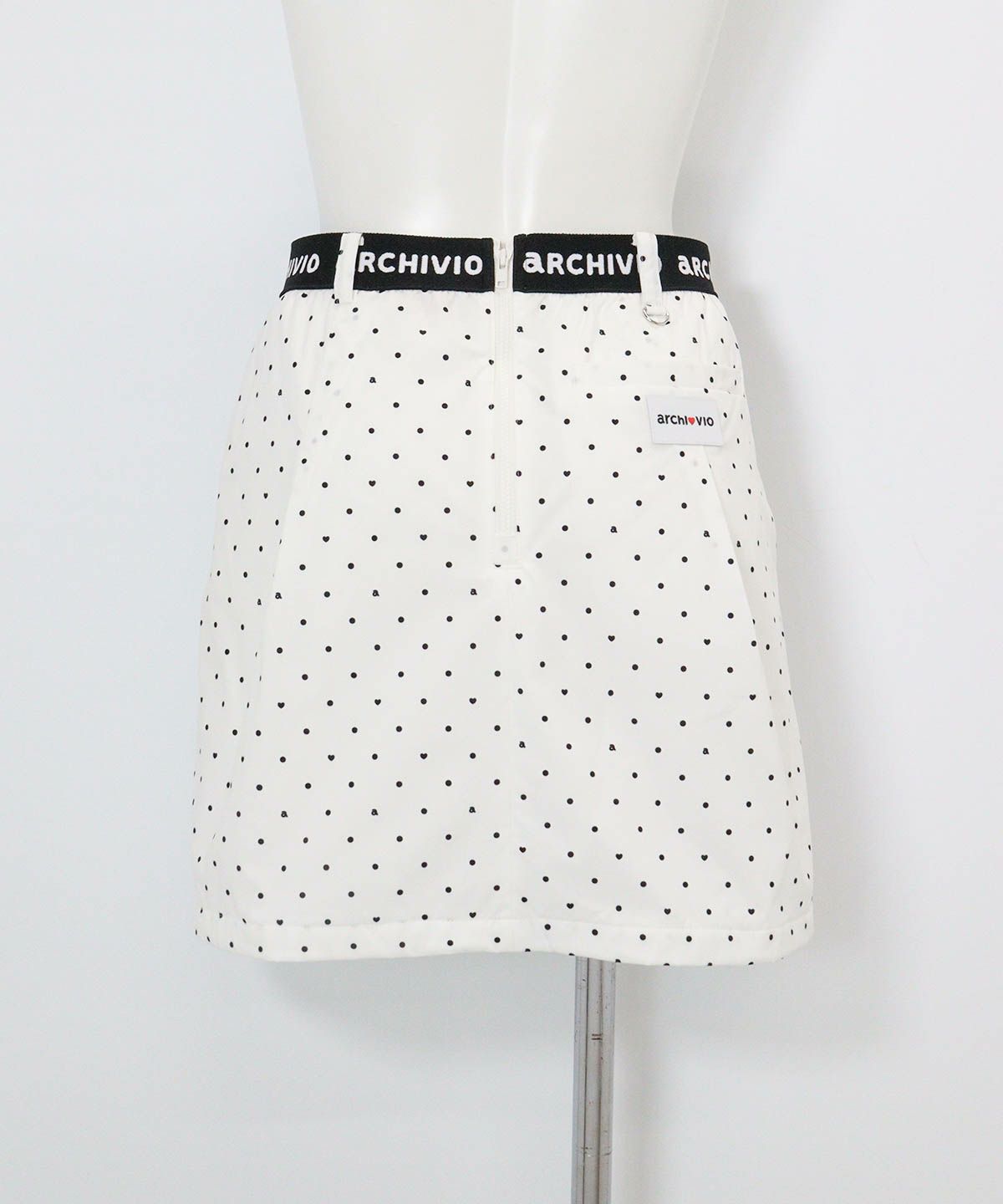 保温撥水ドット柄スカート|アルチビオ - ゴルフウェアや婦人服通販