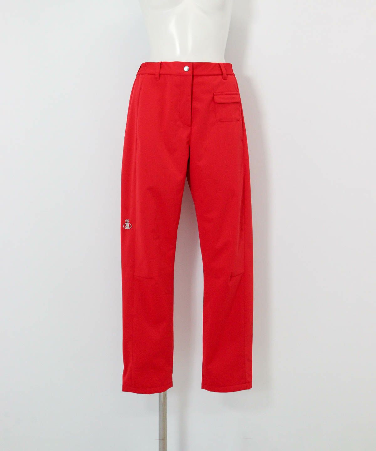 パラシュート風保温パンツ(レッド)前