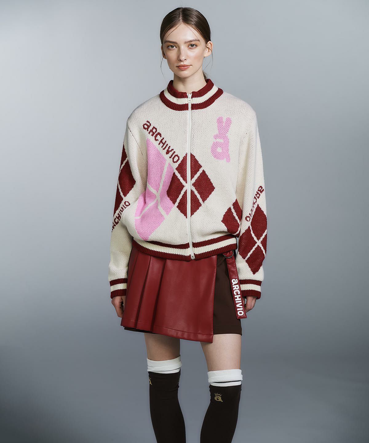 モデル着用画像(レッド)