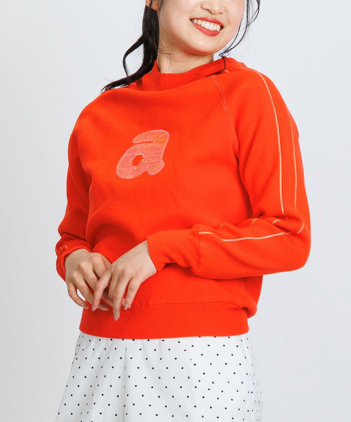 モデル着用画像(オレンジ)