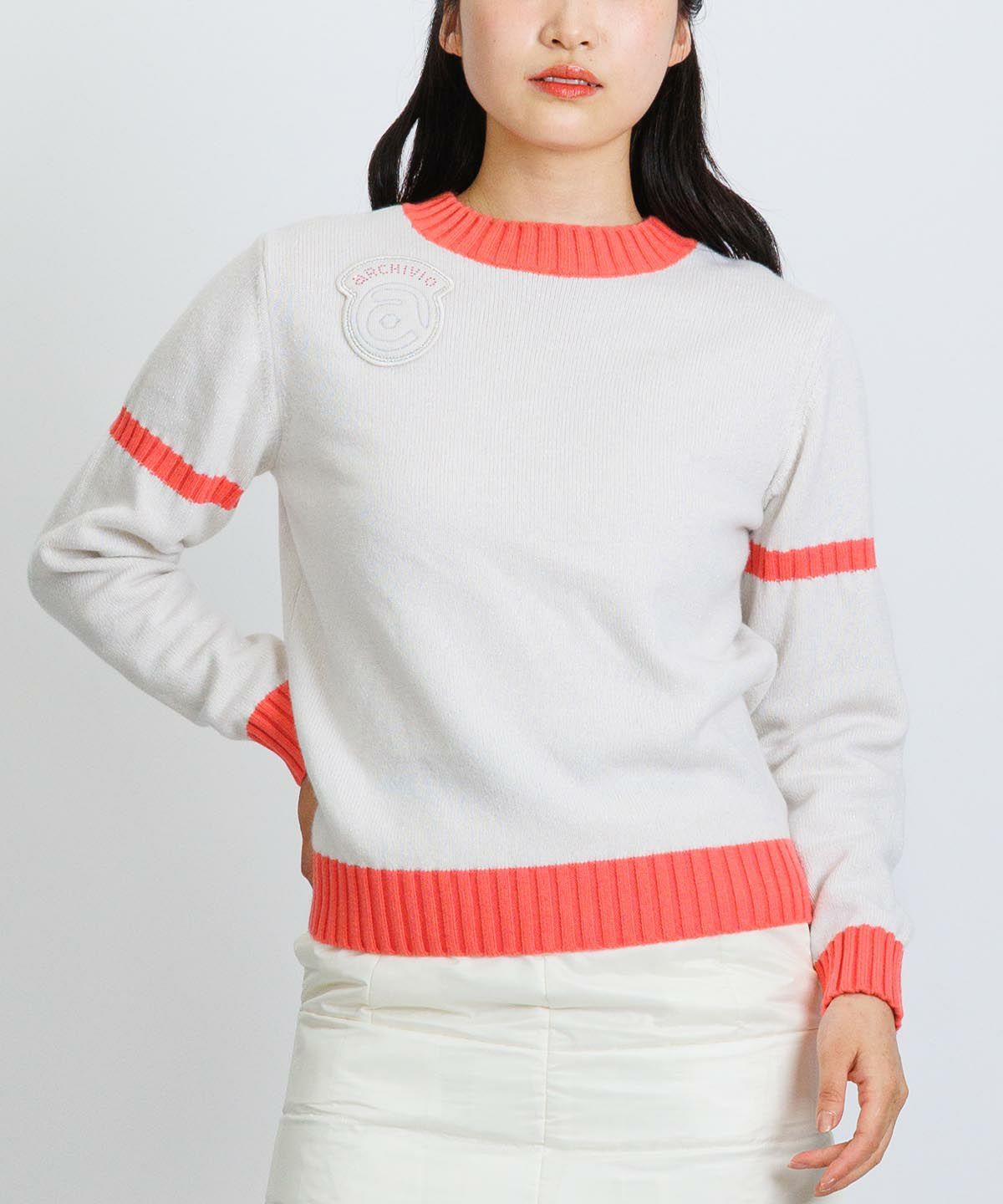 モデル着用画像(ホワイト)