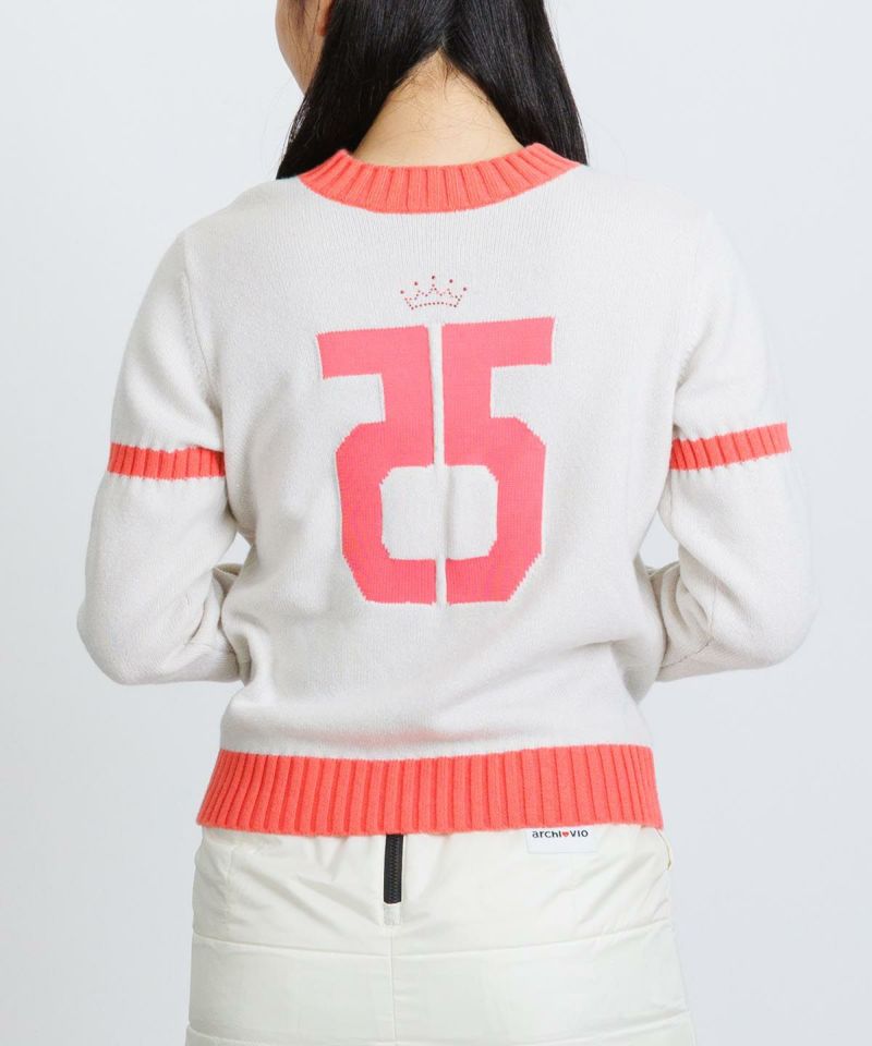 アルチビオ　ニット　カシミヤ 店舗在庫詳細 - カシミヤ100％メタリックロゴニット | アルチビオ 堀江店