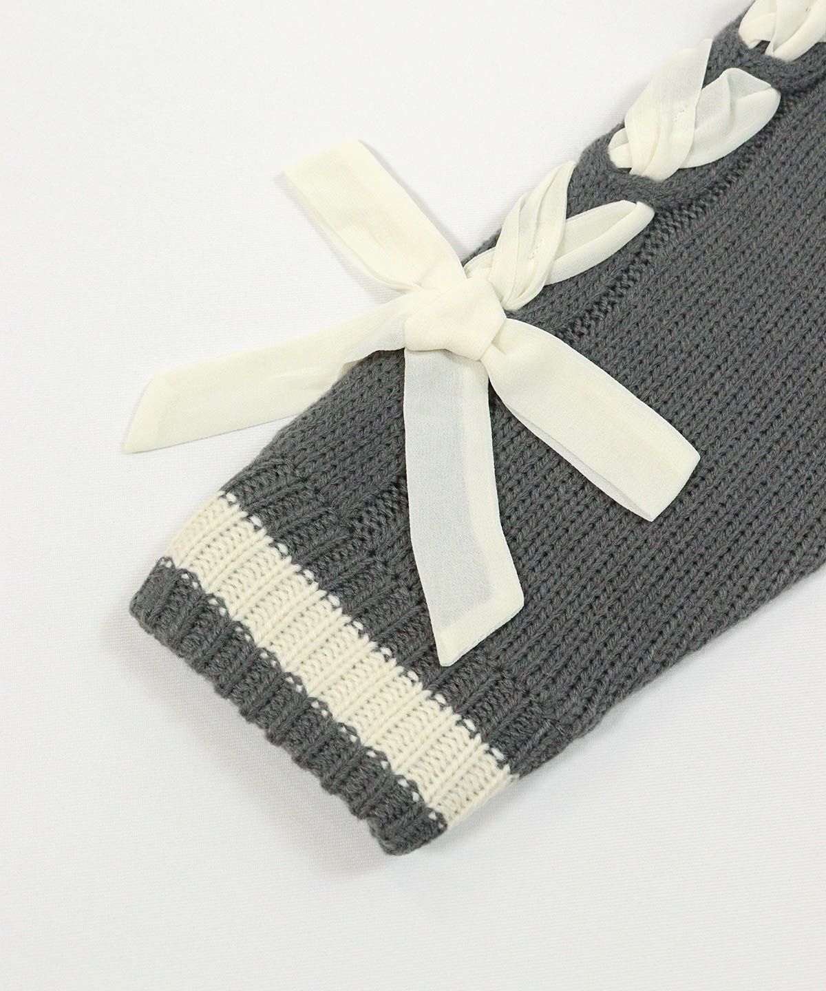 リボン(グレー)