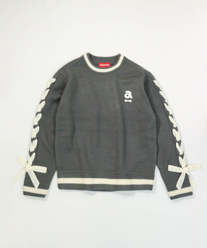 ブレードリボン袖ニット|アルチビオ - ゴルフウェアや婦人服通販