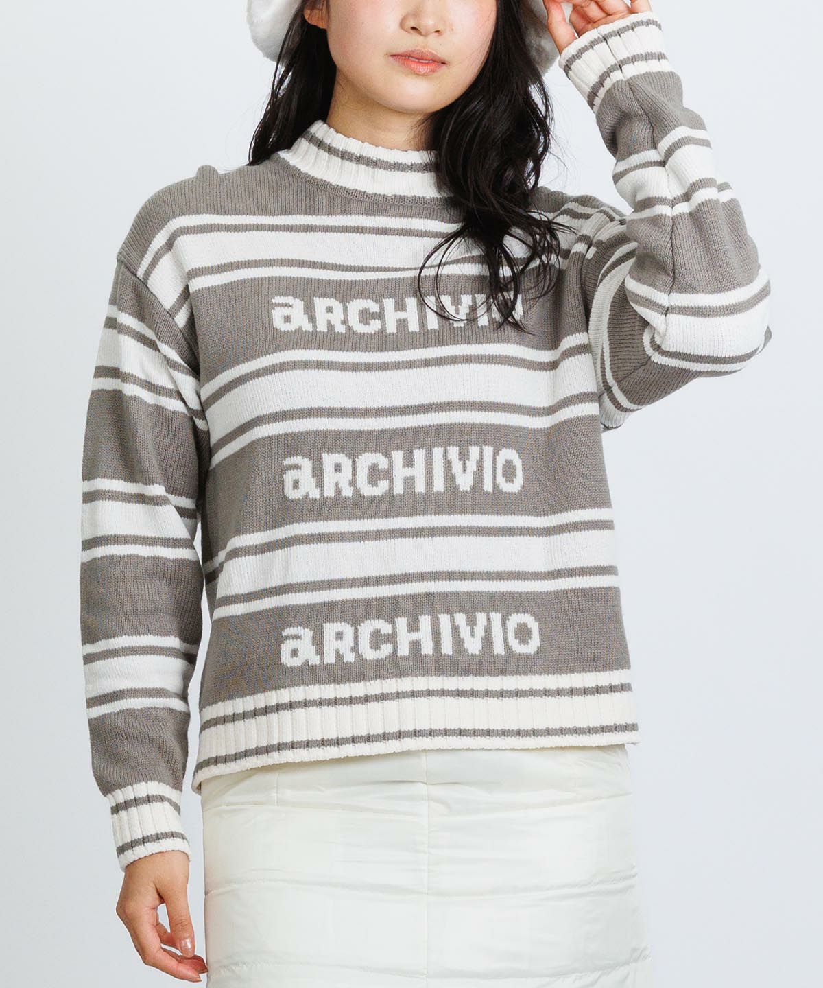 モデル着用画像(グレー)