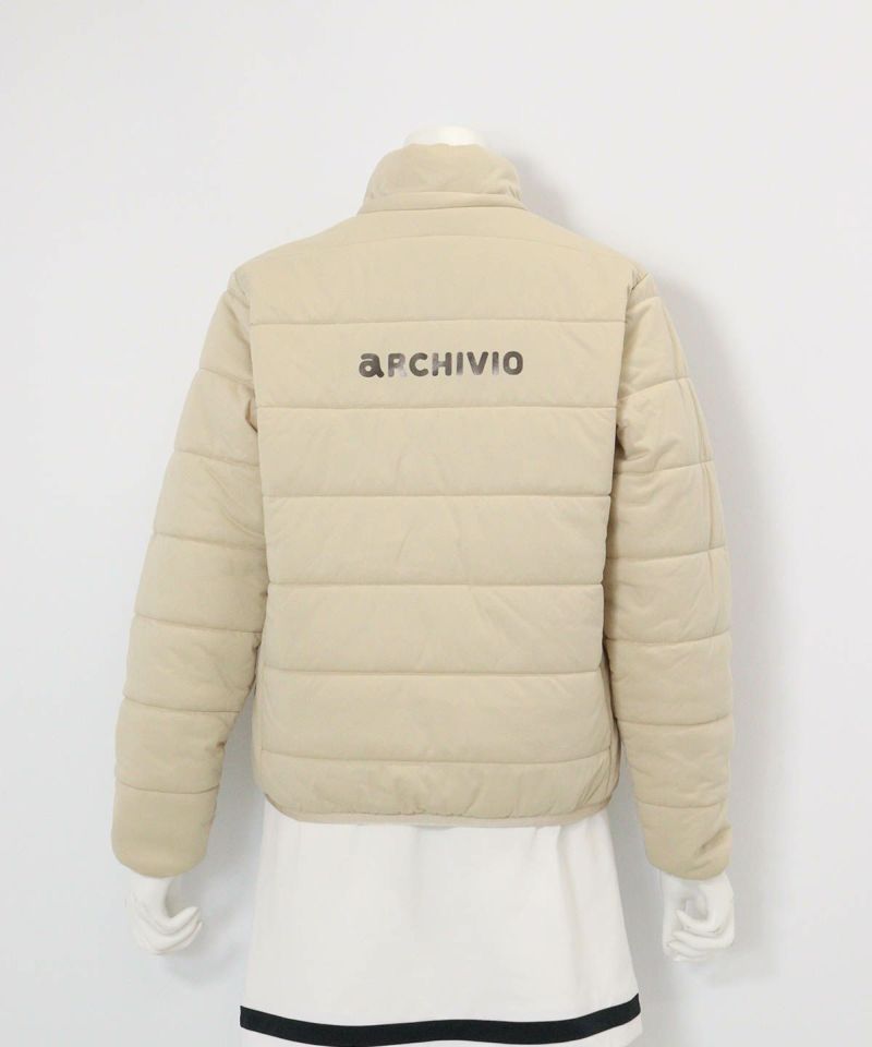 防風保温中綿ジップブルゾン|アルチビオ - ゴルフウェアや婦人服通販