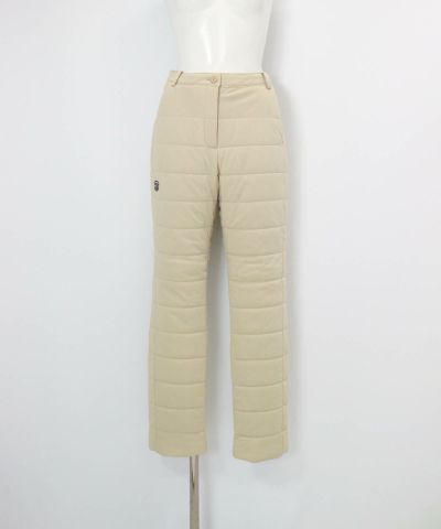 防風保温中綿キルトパンツ|アルチビオ - ゴルフウェアや婦人服通販