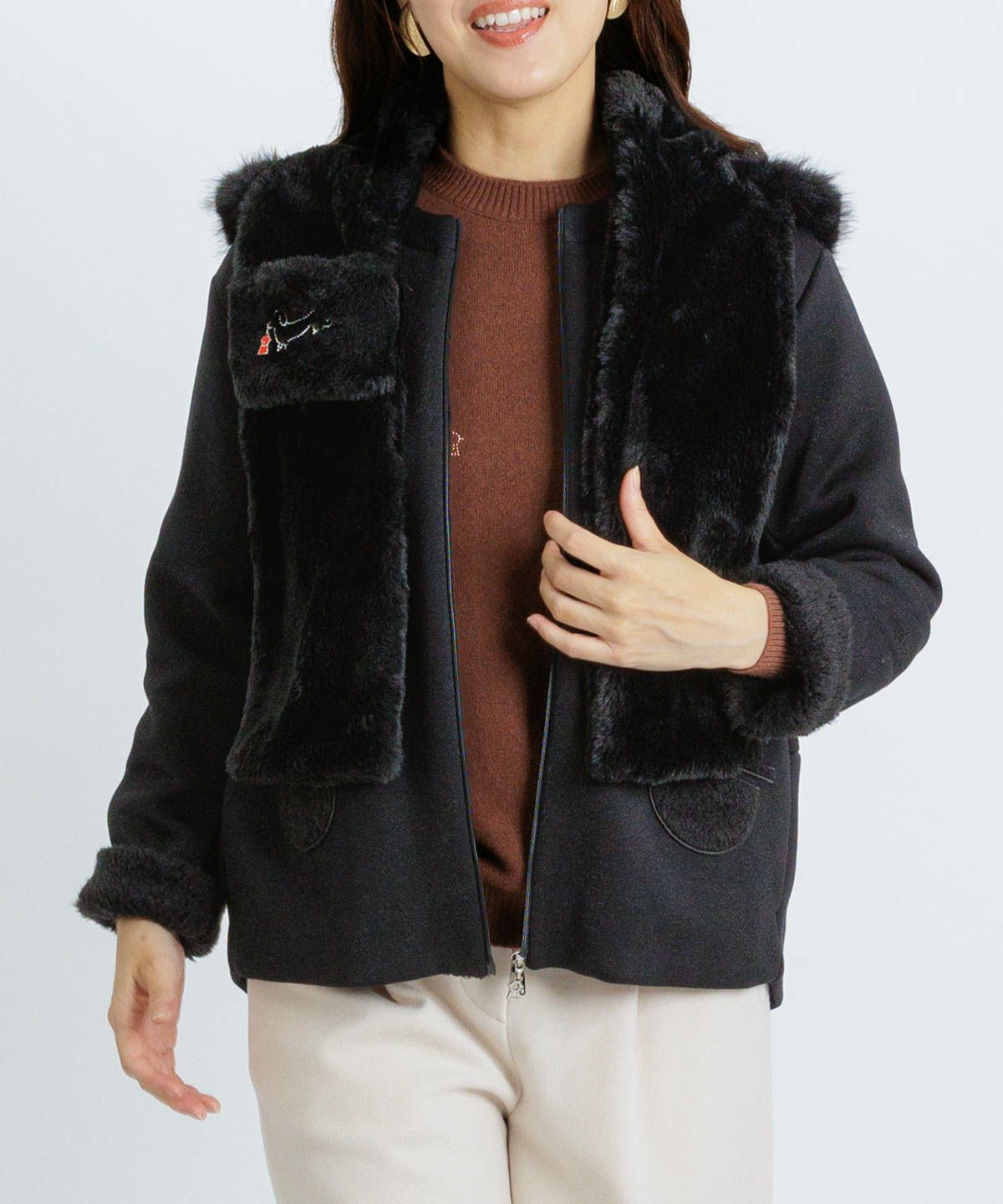 モデル着用画像(ブラック)