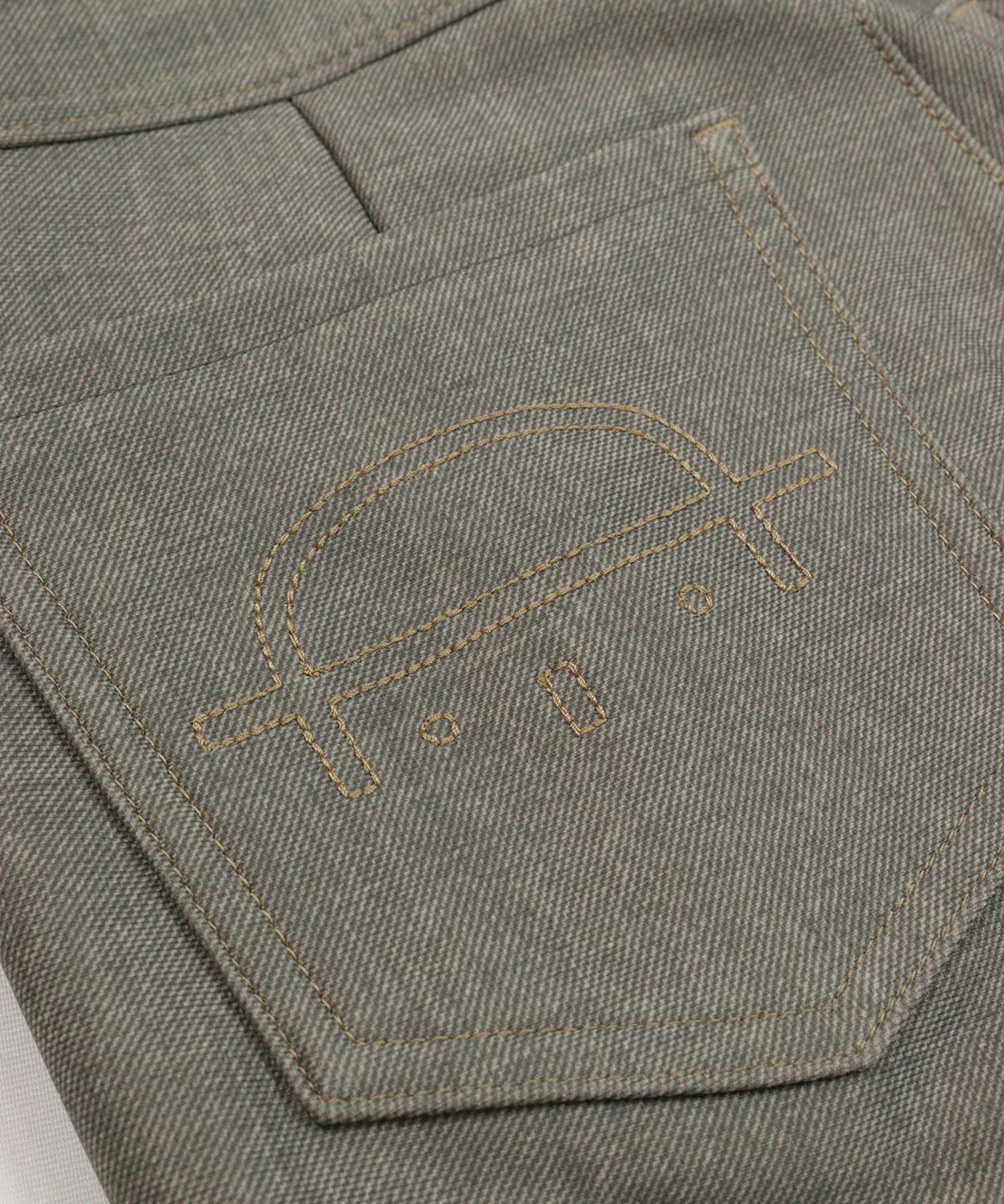 後ろポケット(グレー)