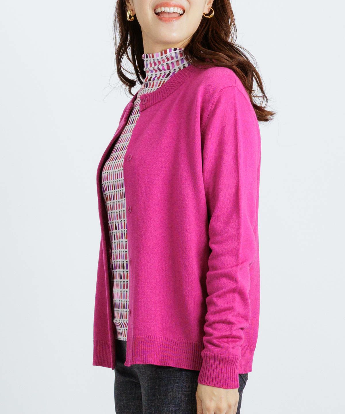 モデル着用画像（パープル）