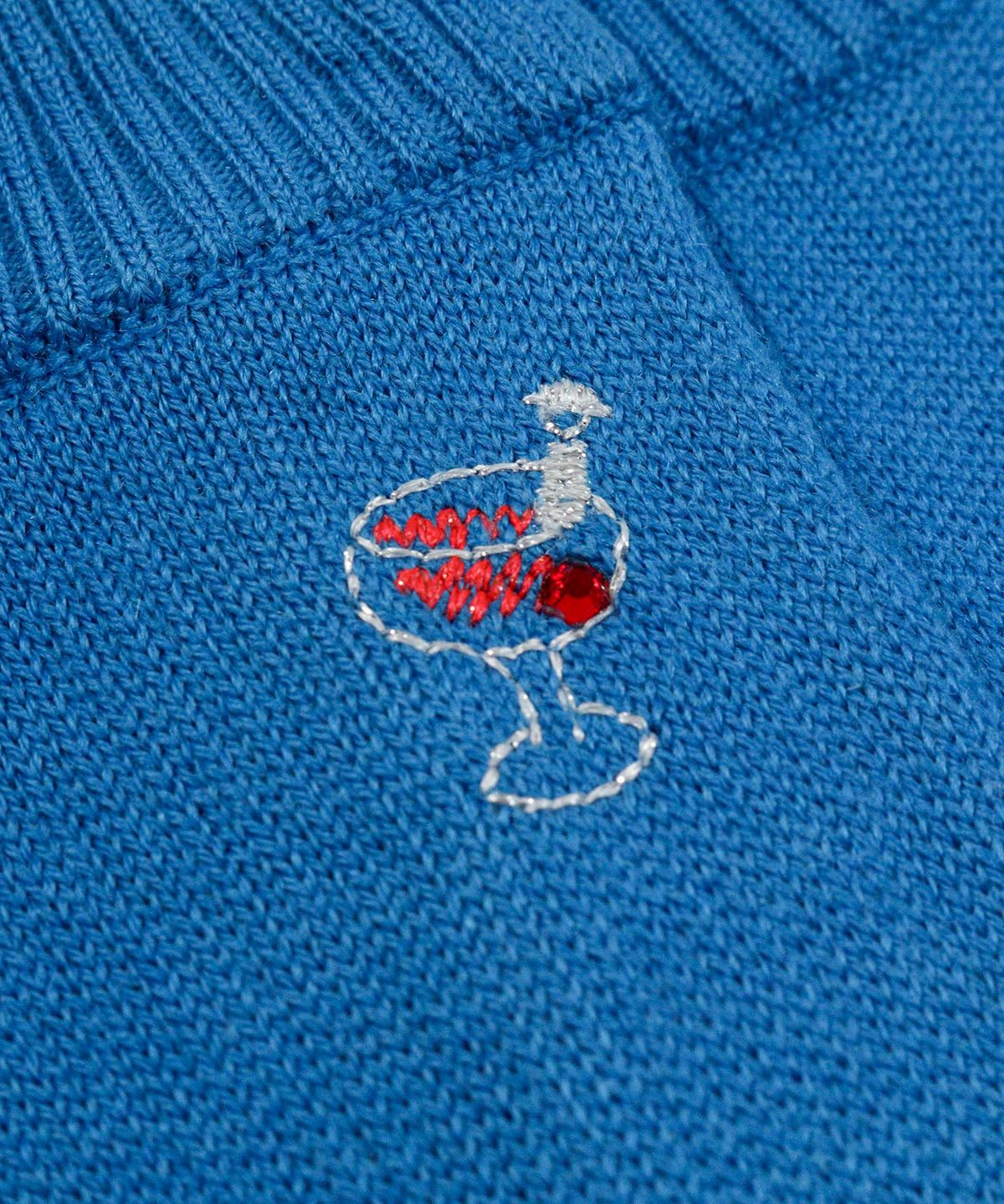 デザイン部分（ブルー）