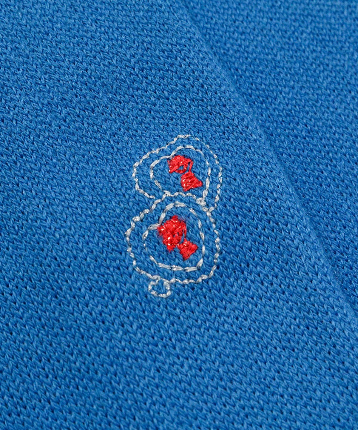 デザイン部分（ブルー）