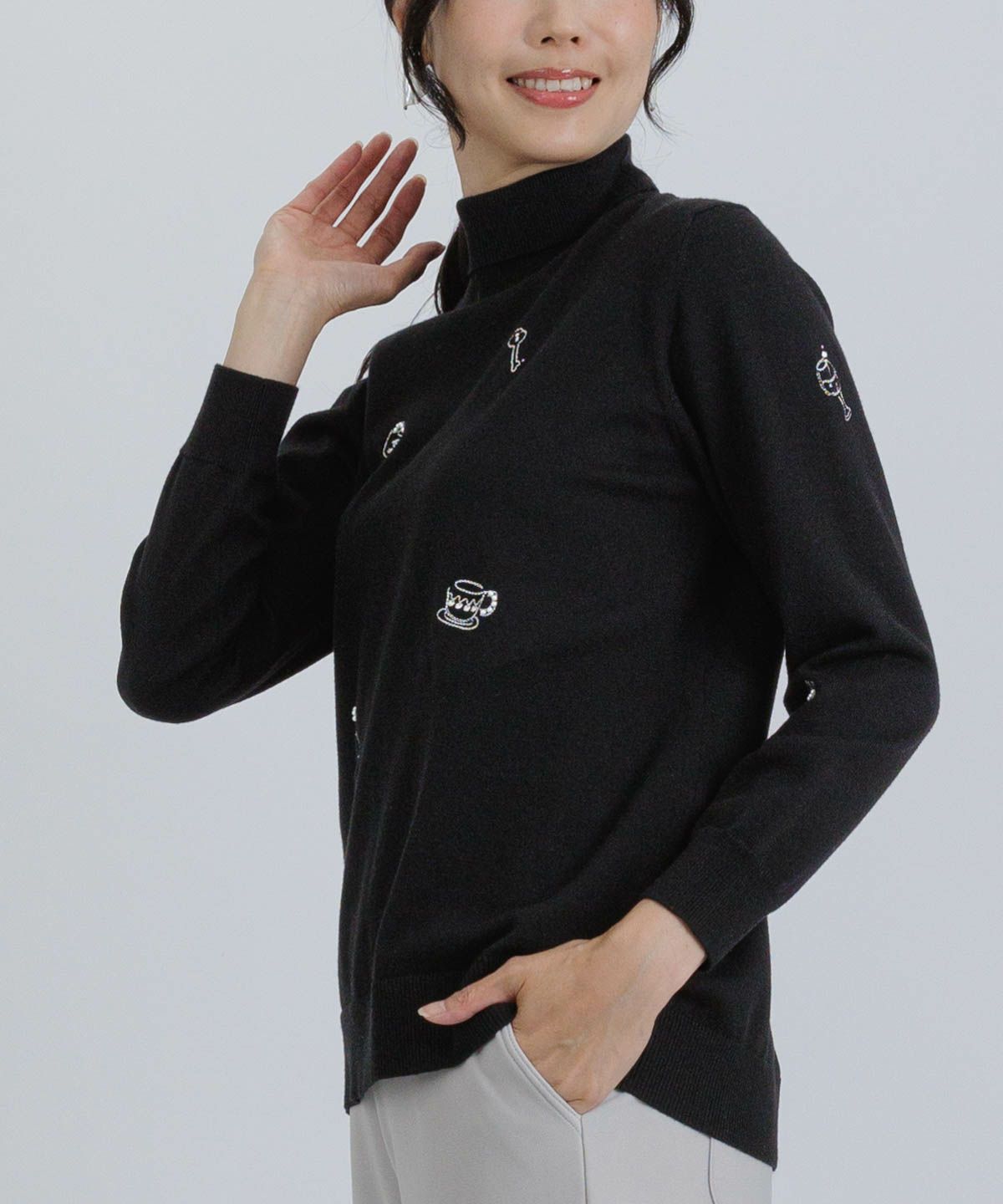 モデル着用画像(ブラック)