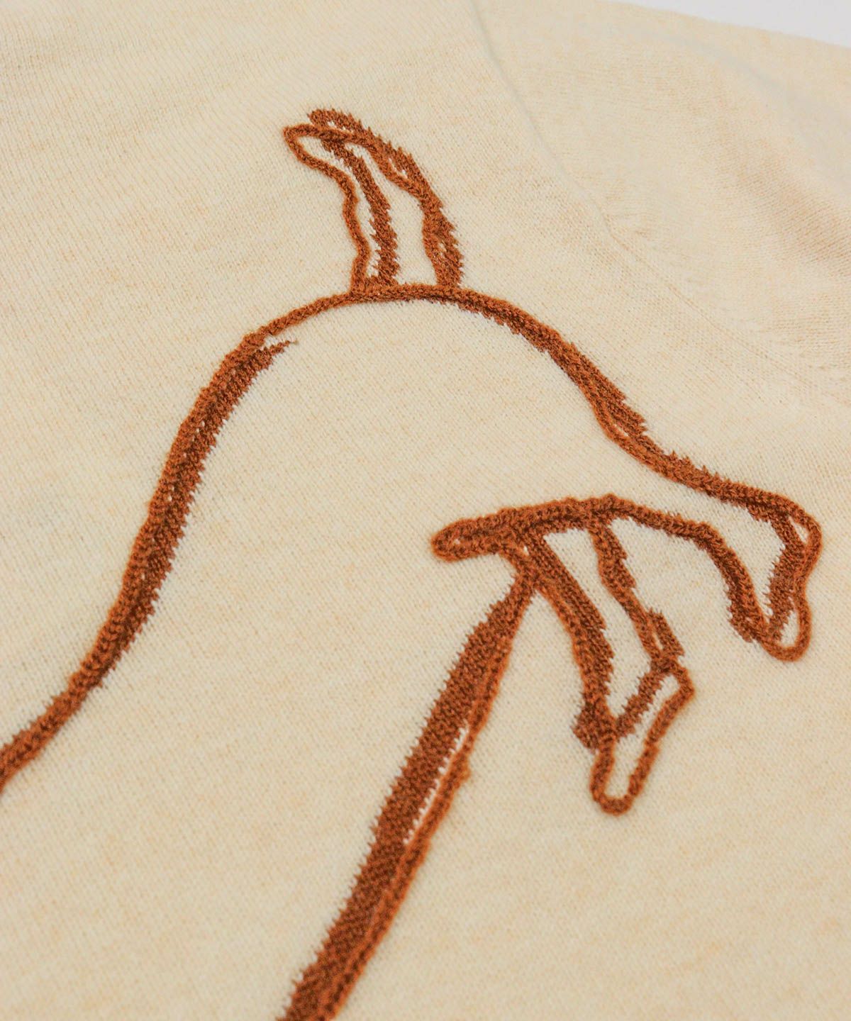 デザイン部分（ベージュ）