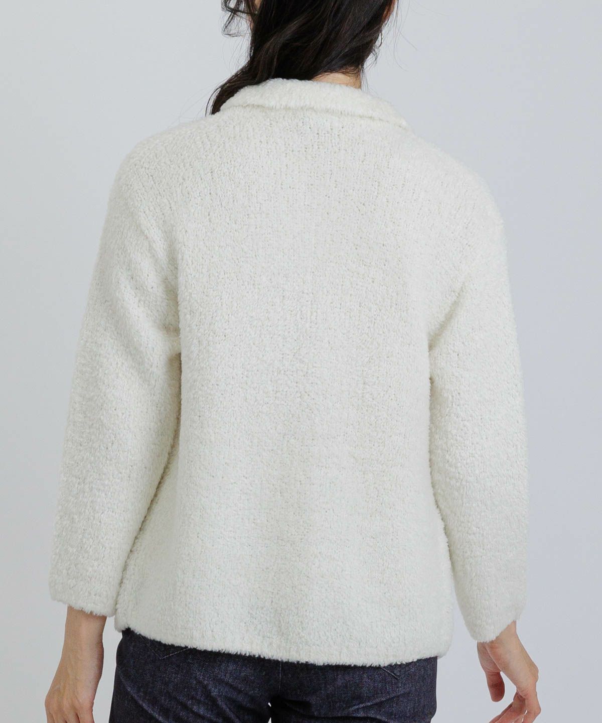 ブークレニットカーディガン|スタジオピッコーネ - ゴルフウェアや婦人