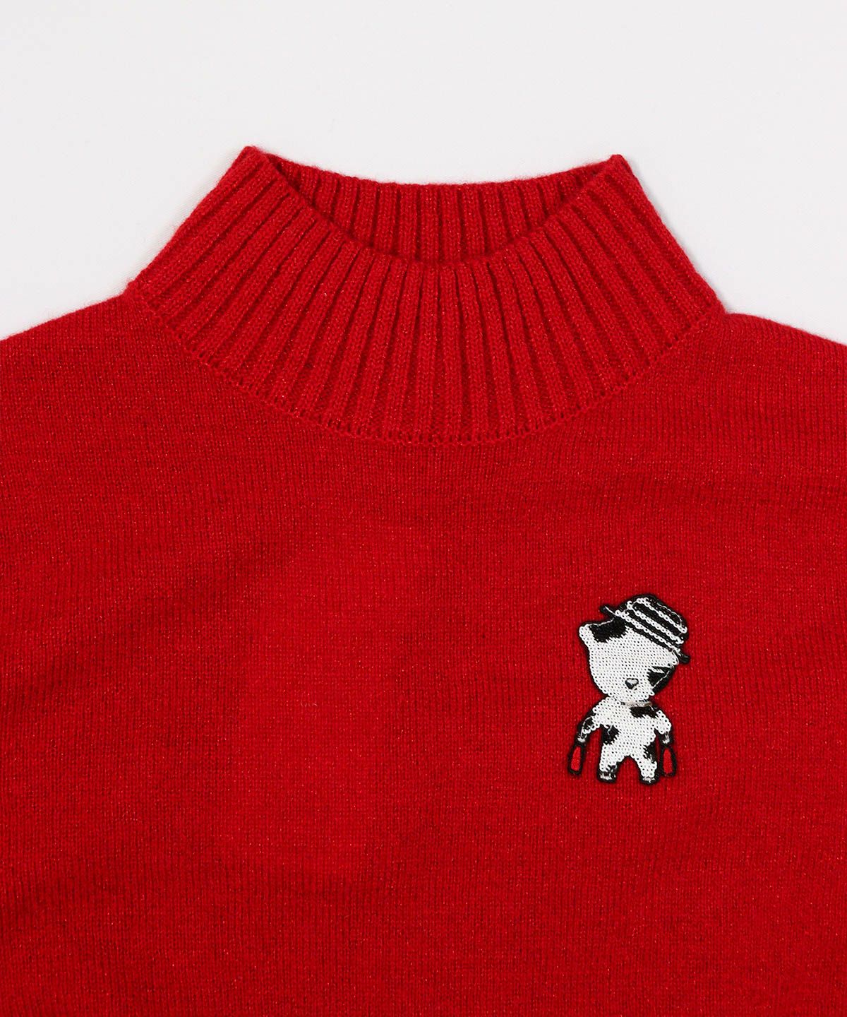 首元部分（レッド）