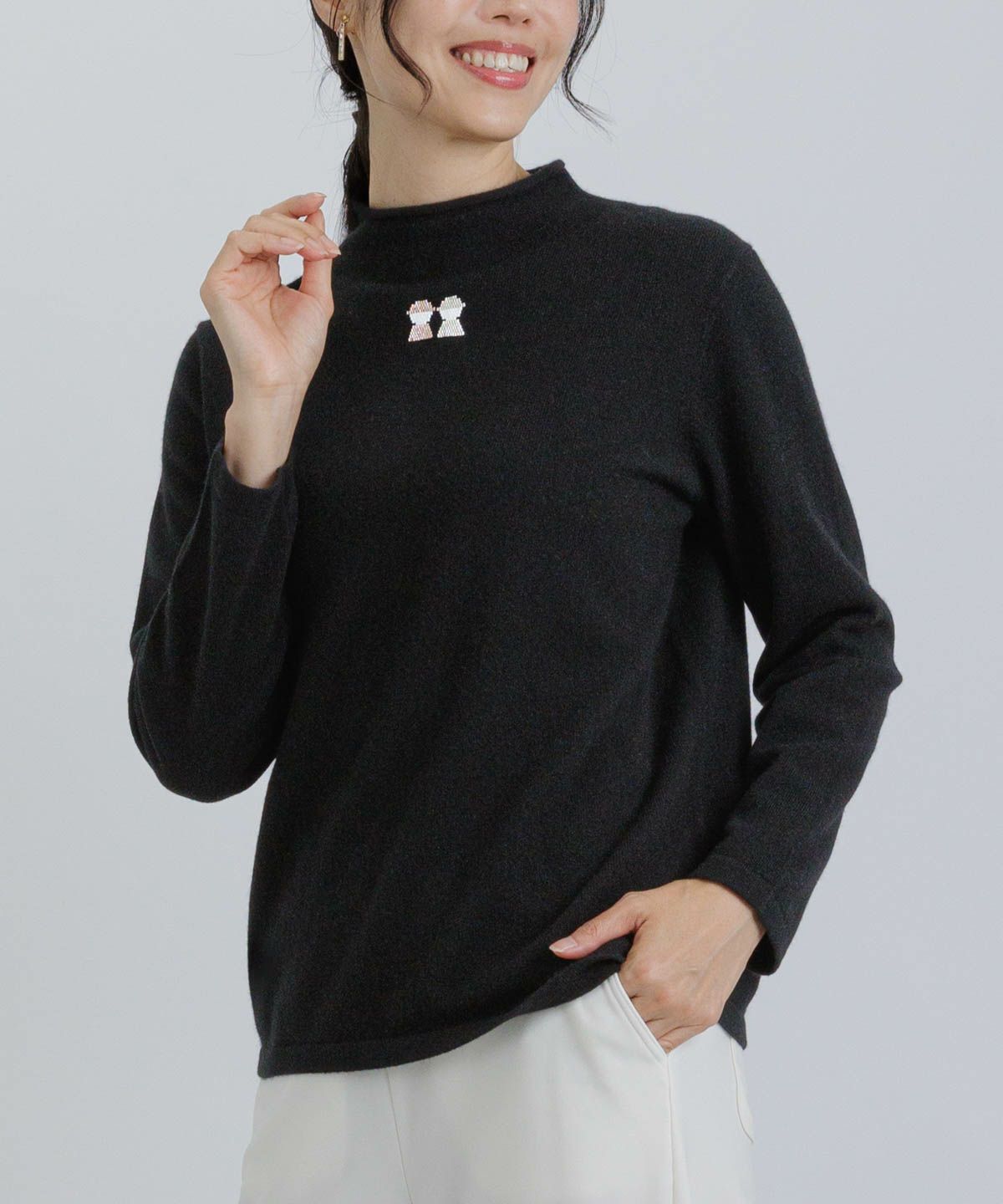 モデル着用画像（ブラック）