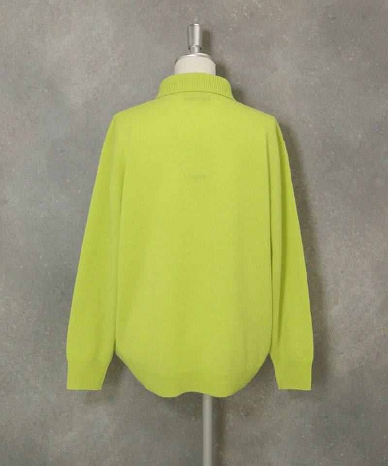 カシミヤ100％襟付きニット|スタジオピッコーネ - ゴルフウェアや婦人