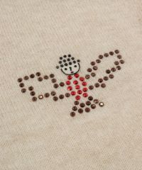 胸元デザインアップ(ベージュ)