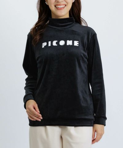 ピッコーネ　スタジオ　プルオーバー　４０　長袖　黒 プルオーバー|スタジオピッコーネ-アウトレット- - ゴルフウェアや婦人