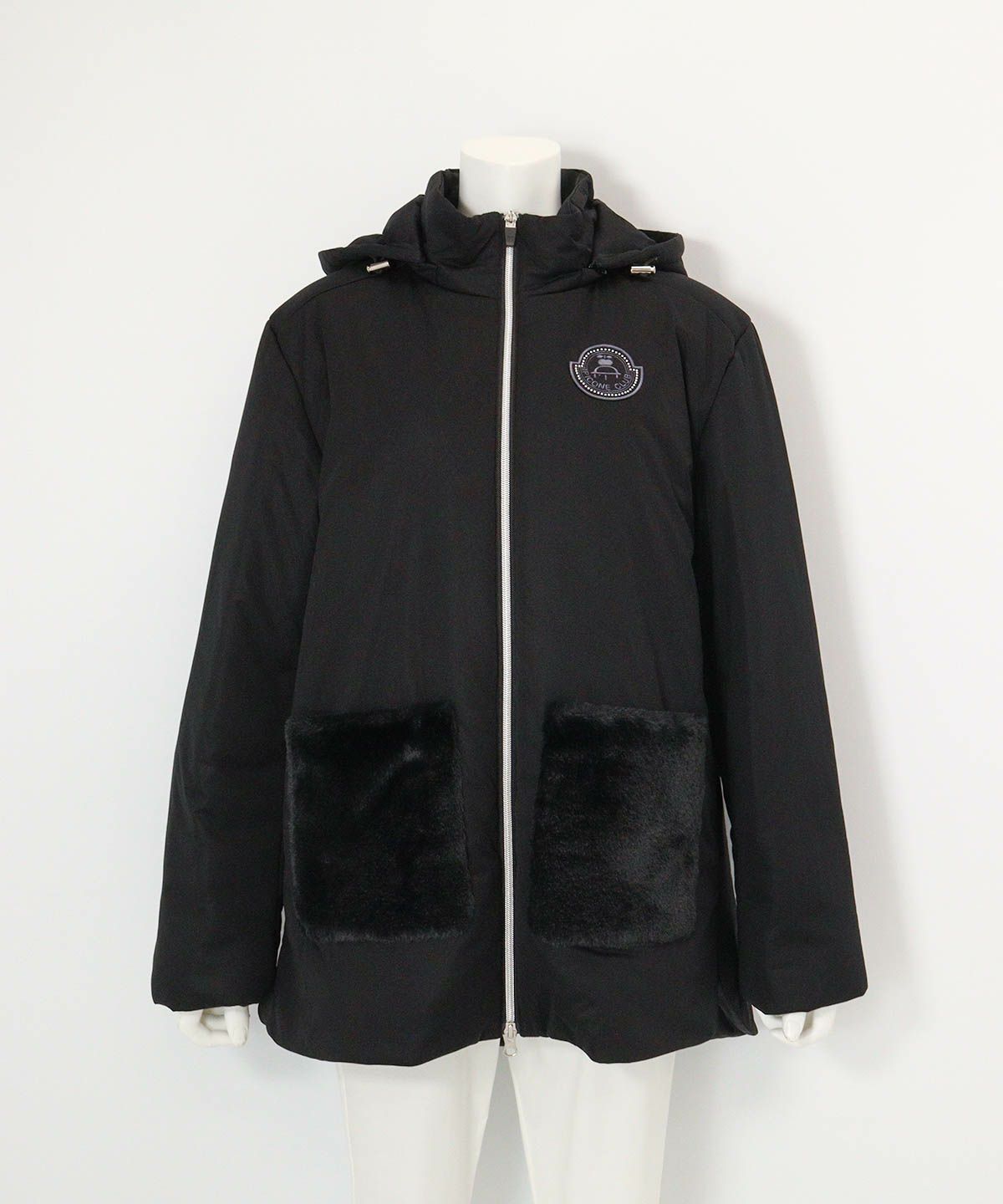 防風撥水ジャージブルゾン （ブラック）