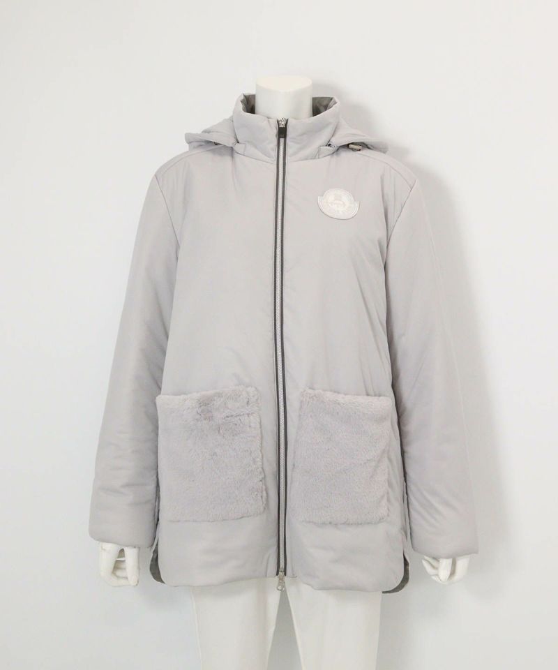 防風撥水ジャージブルゾン （ライトグレー）