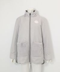 防風撥水ジャージブルゾン （ライトグレー）