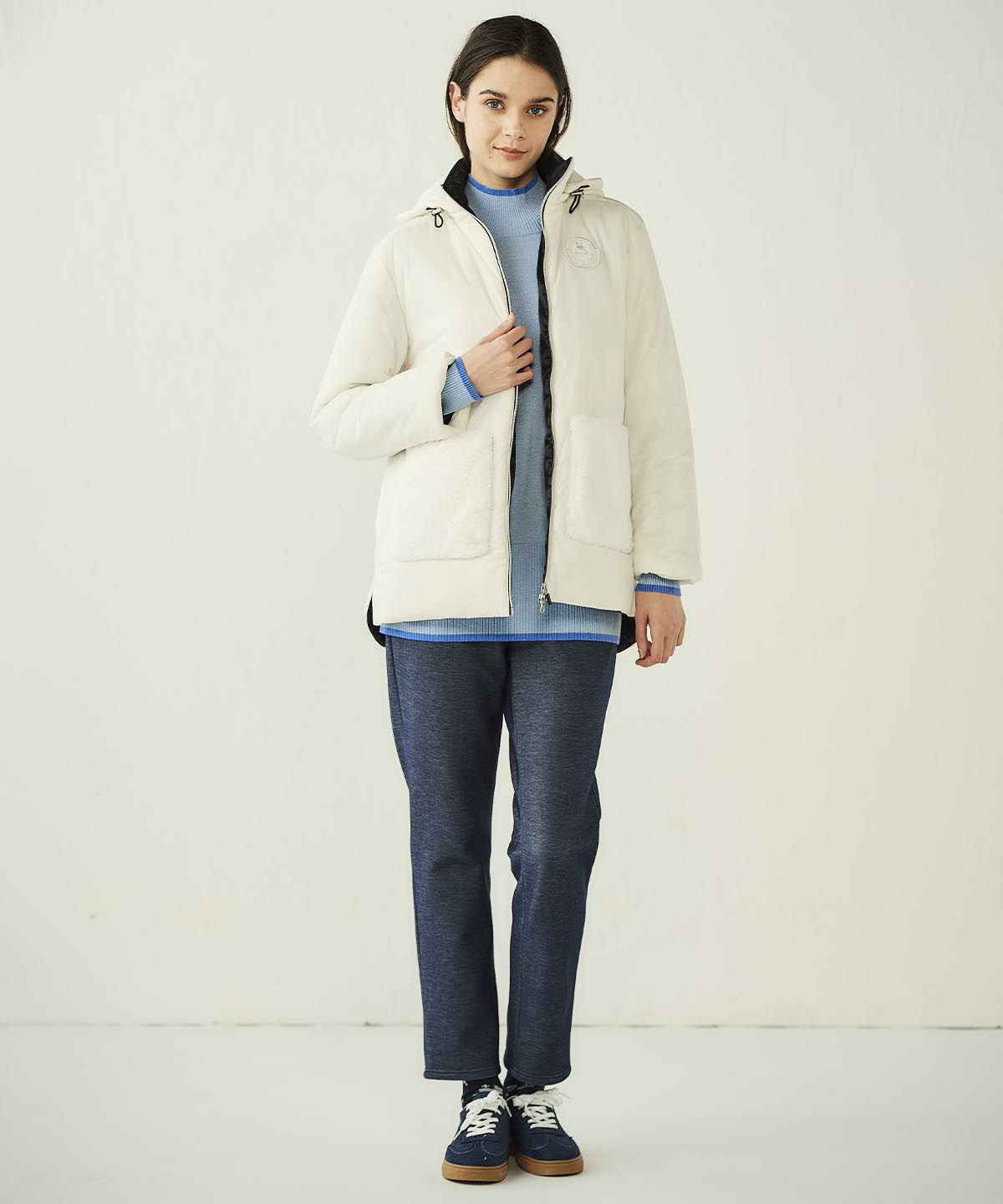 防風撥水ジャージブルゾン|ピッコーネクラブ - ゴルフウェアや婦人服通販