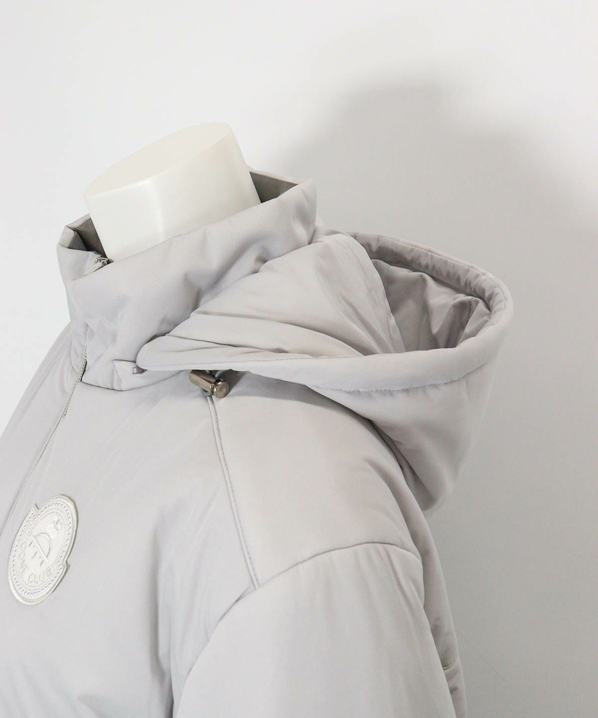 フード部分（ライトグレー）