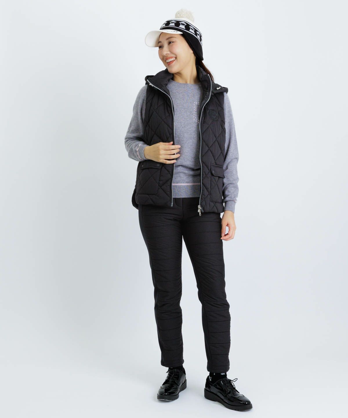 モデル着用画像(ブラック)