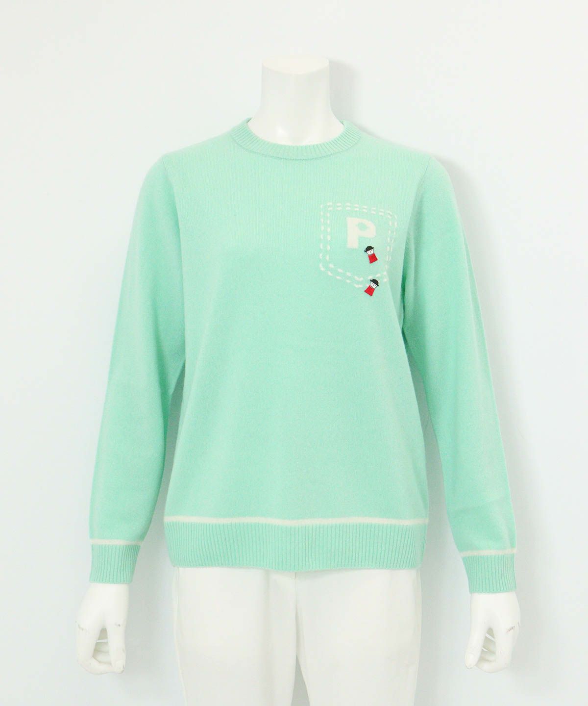 カシミヤ100％ラインニット|ピッコーネクラブ - ゴルフウェアや婦人服通販