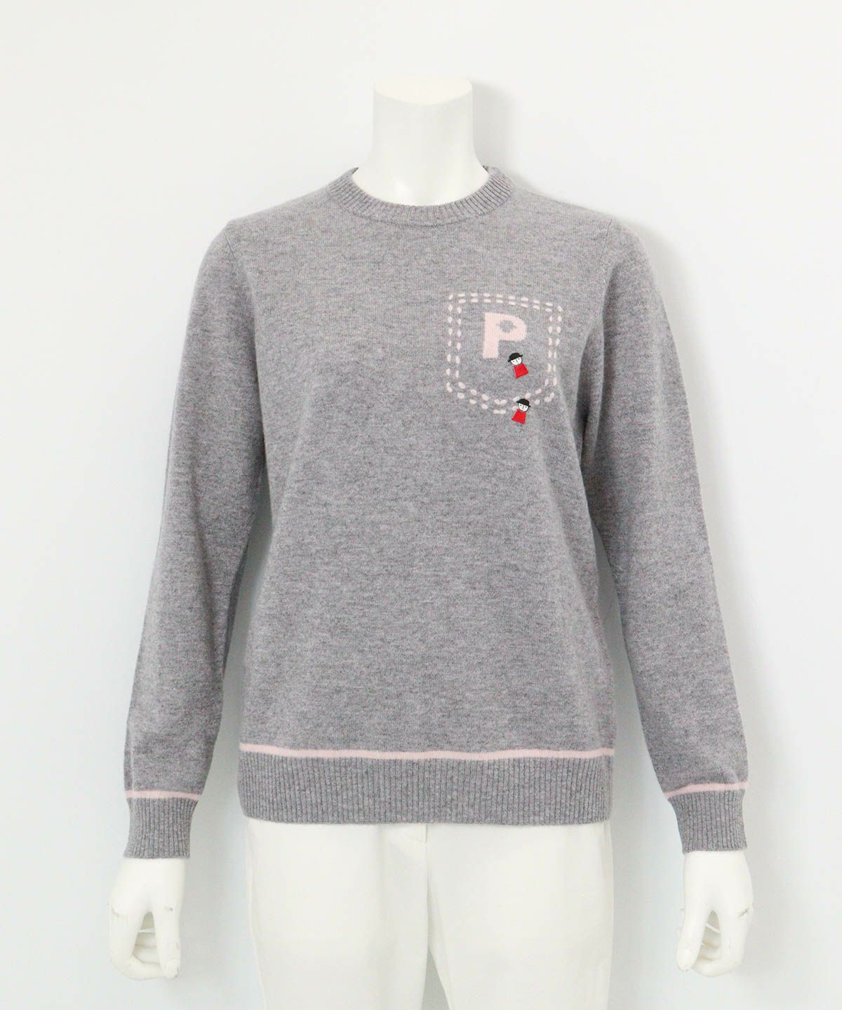 カシミヤ100％ラインニット|ピッコーネクラブ - ゴルフウェアや婦人服通販