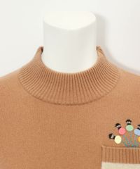 襟部分（ベージュ）