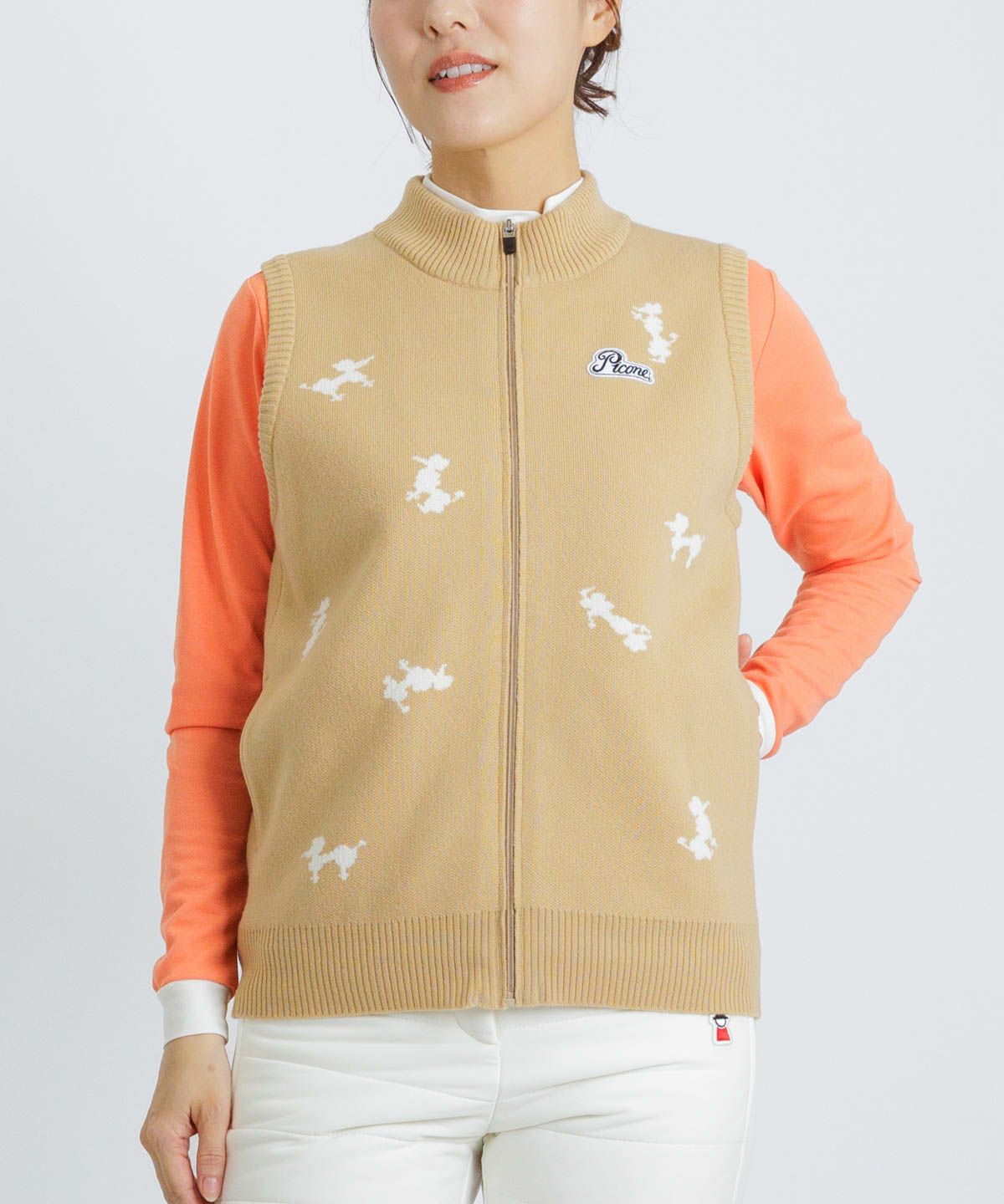 モデル着用画像(ベージュ)