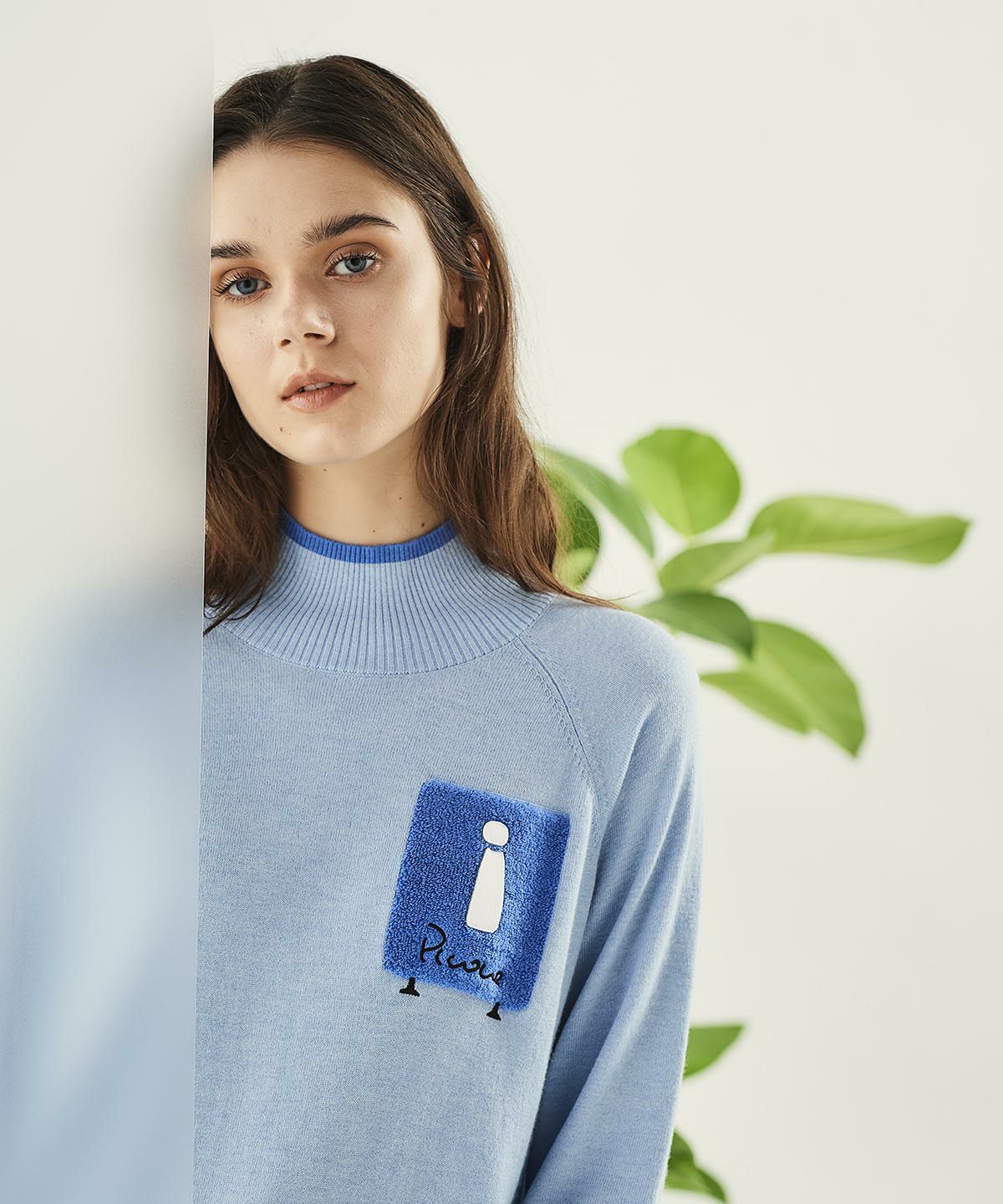 ウール混リブ切替ニット|ピッコーネクラブ - ゴルフウェアや婦人服通販