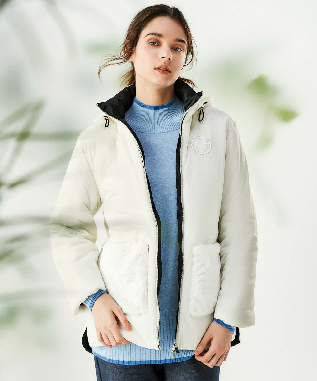 モデル着用画像（ライトブルー）