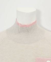 襟部分（ライトグレー）