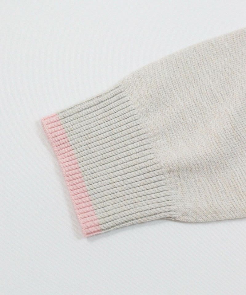 袖部分（ライトグレー）