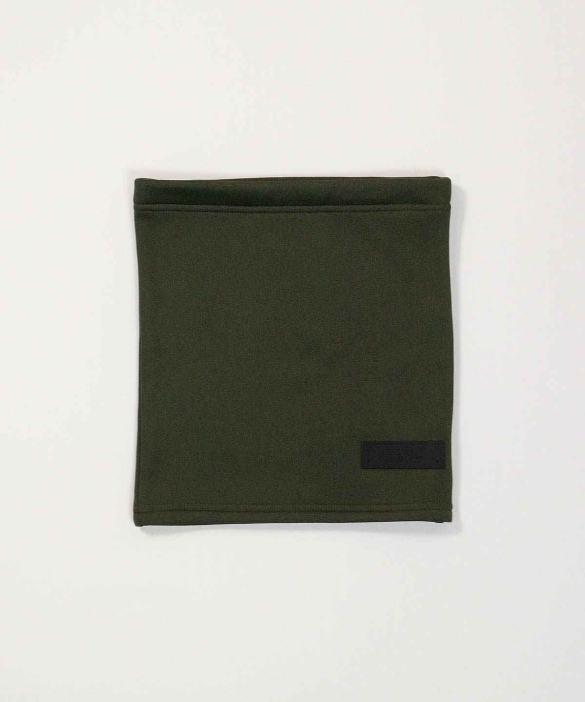 【メンズ】裏起毛ネックウォーマー(カーキ)