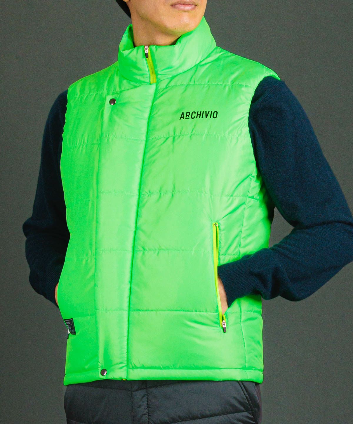 モデル着用画像(ライトグリーン)