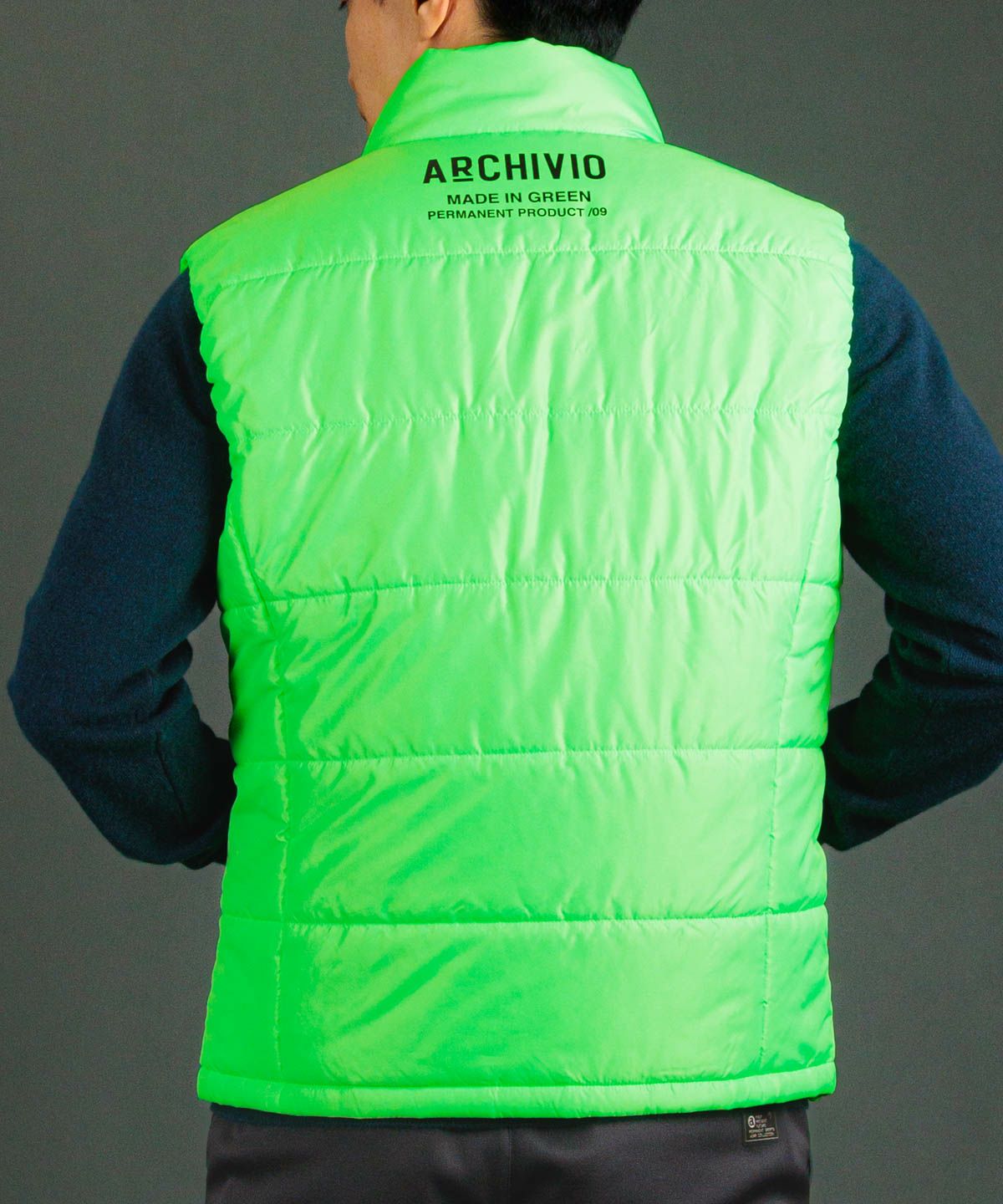 モデル着用画像(ライトグリーン)