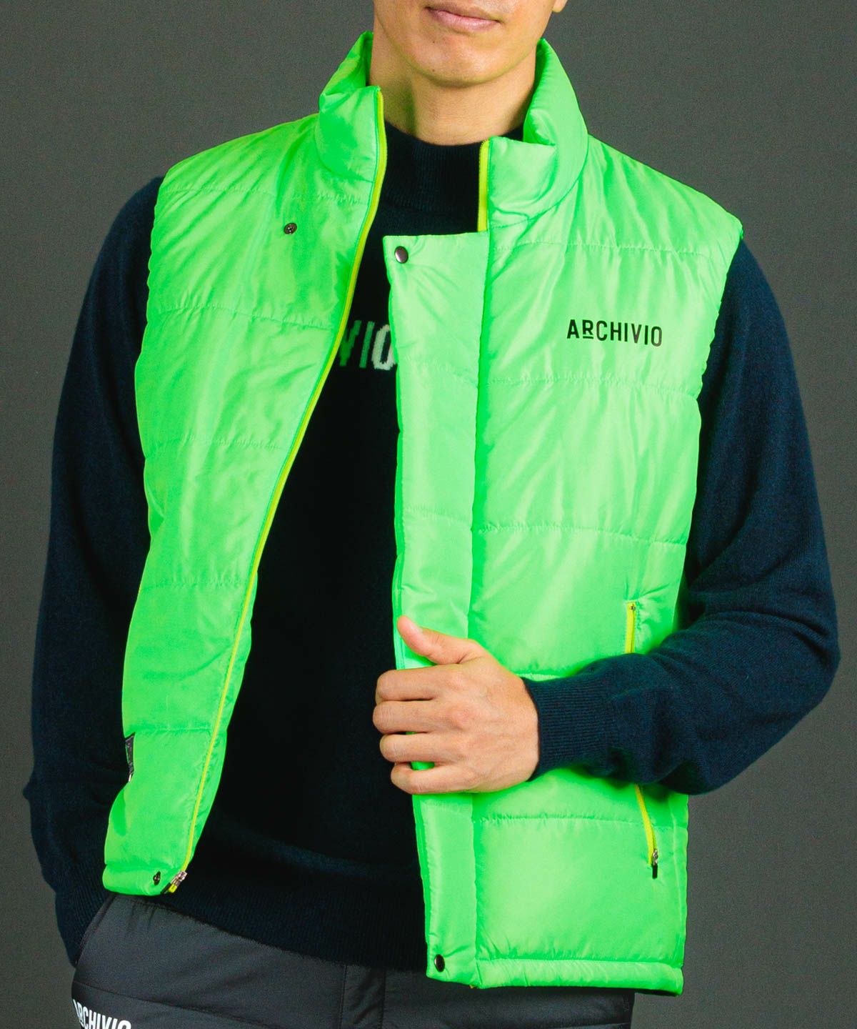 モデル着用画像(ライトグリーン)